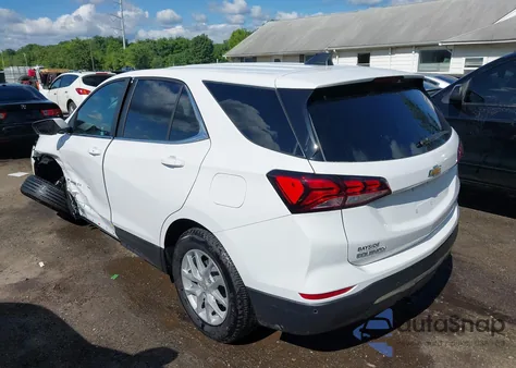 2024 Chevrolet Equinox Fwd Lt из США, поврежденный, VIN 3GNAXKEGXRL256851